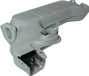 Heater Box (Heat Exchanger), Left, 1975-78 Type 2 (with Type 4 Engine), 021-256-091T Heater Box (Heat Exchanger), Left, 1975-78 Type 2 (with Type 4 Engine), 021-256-091T