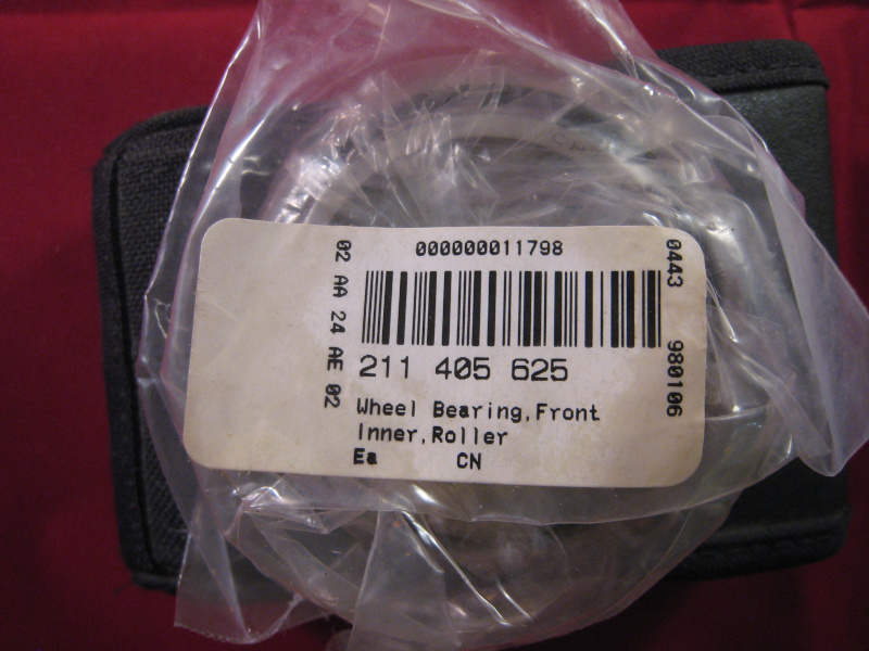 1964-79 VW Bus Wheel Bearing - Inner Front 211405625