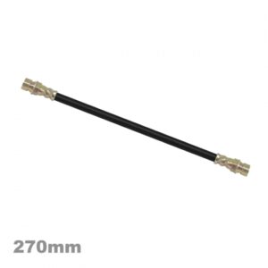 VW Rear Brake Hose – 270mm – F/F Ends – 1954-68 Beetle – Ghia – 1955-79 Bus 55-79 – 1962-73 Type 3 VW Rear Brake Hose – 270mm – F/F Ends – 1954-68 Beetle – Ghia – 1955-79 Bus 55-79 – 1962-73 Type 3