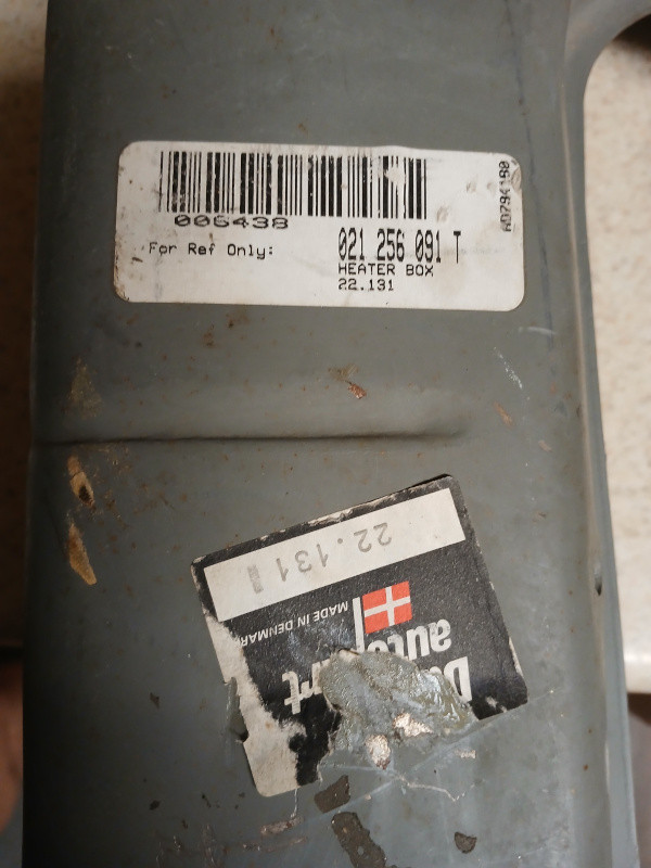 Heater Box (Heat Exchanger), Left