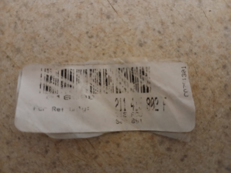 Tie Rod Assembly, Right, Non-Adjustable