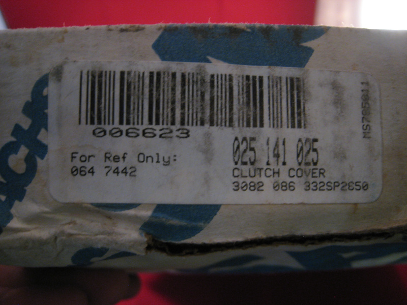 VW Bus Clutch Cover 025-141-025