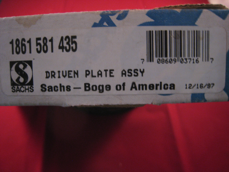 VW Bux Clutch Disc 025-141-031D