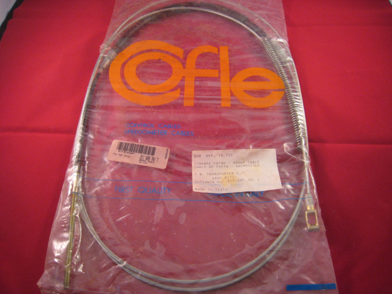 VW Parking Brake Cable - 1972-79 Bus