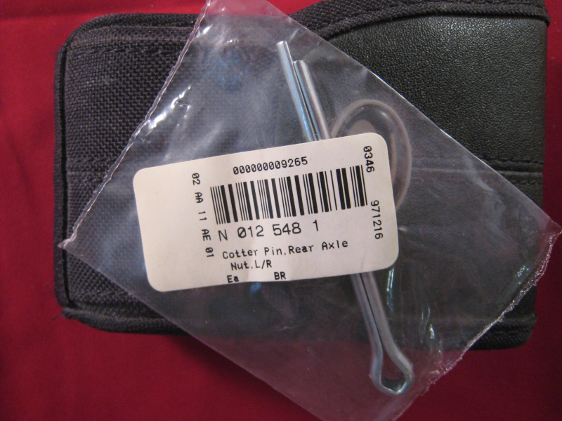 VW Rear Axle Nut Cotter Pins N125481