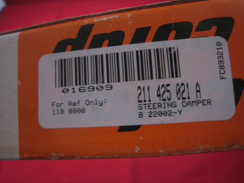 VW Bus Steering Damper 211-425-021A