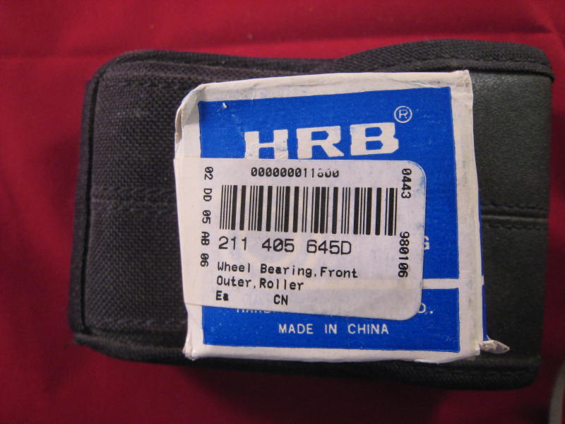 VW Wheel Bearing - Front Outer 211405645D